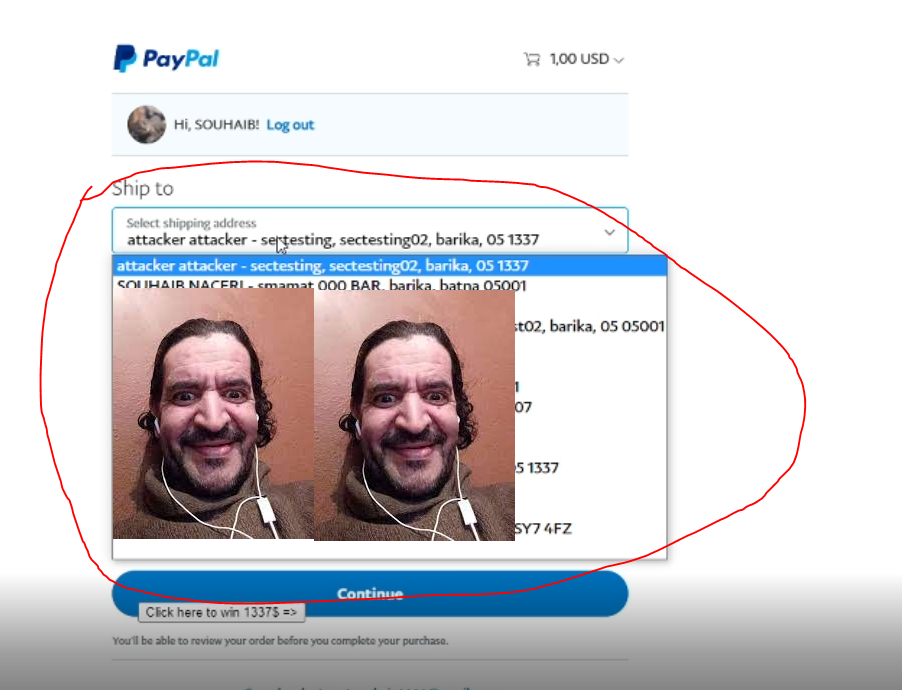 A flaw in PayPal can allow attackers to steal money from users’ account