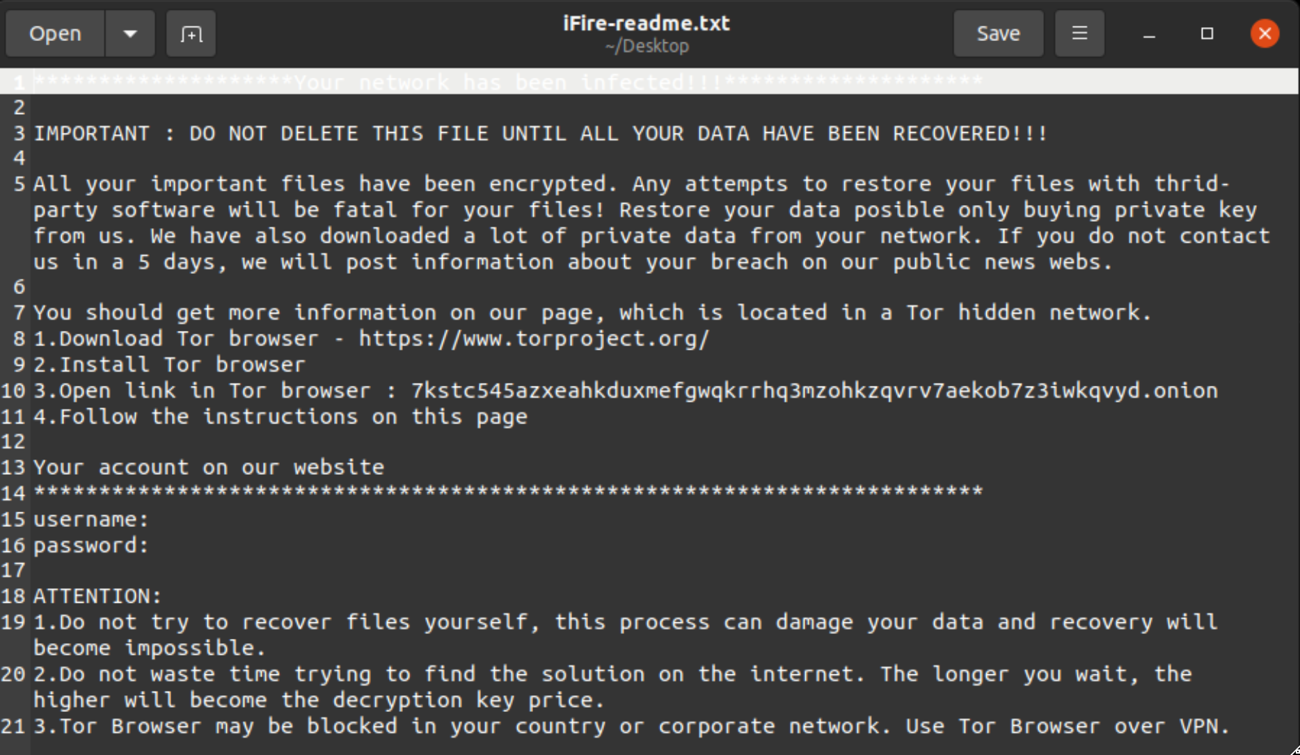 Recently discovered IceFire Ransomware now also targets Linux systems