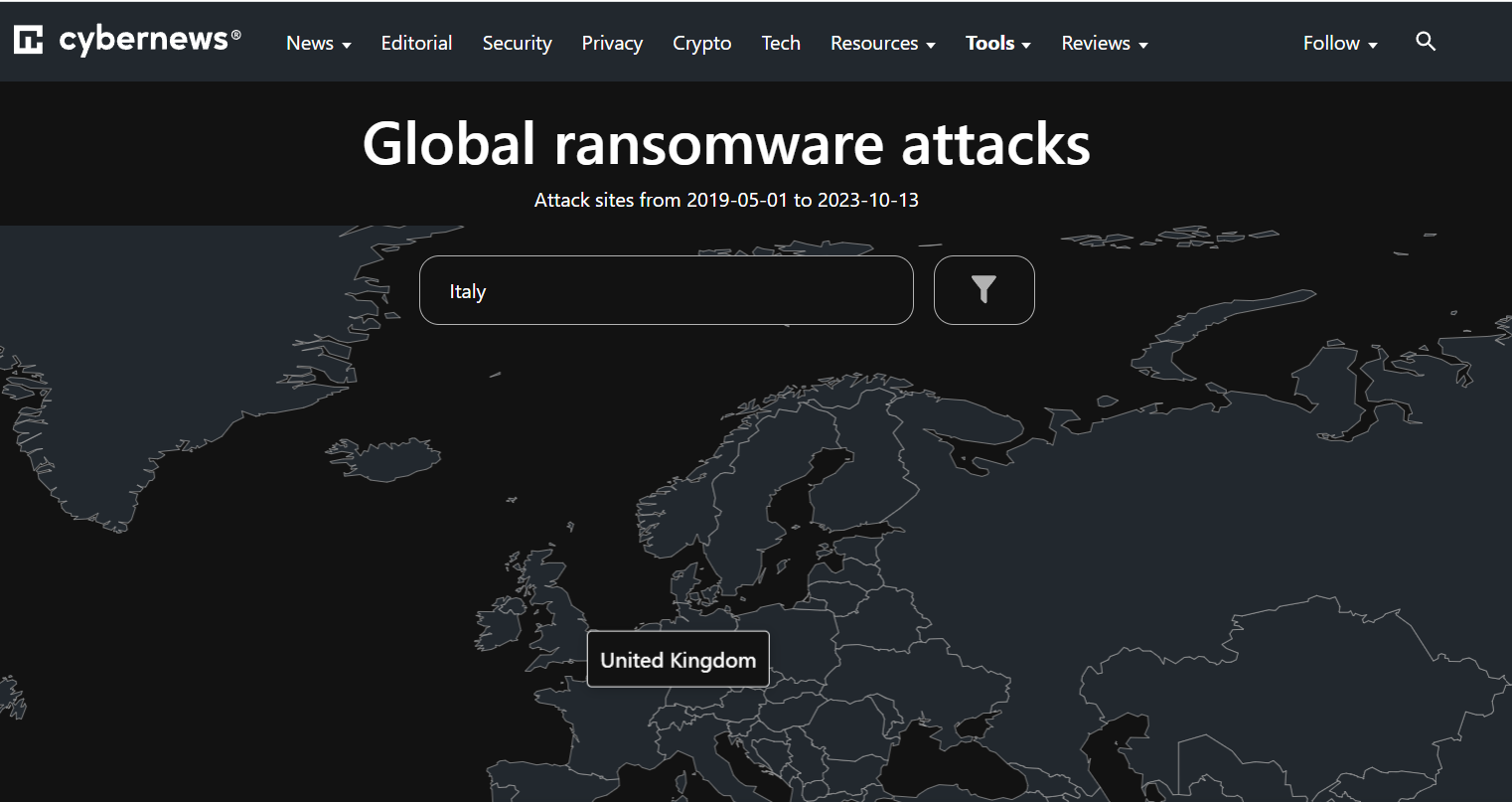 Ransomlooker tool tracks/analyzes ransomware groups' activities