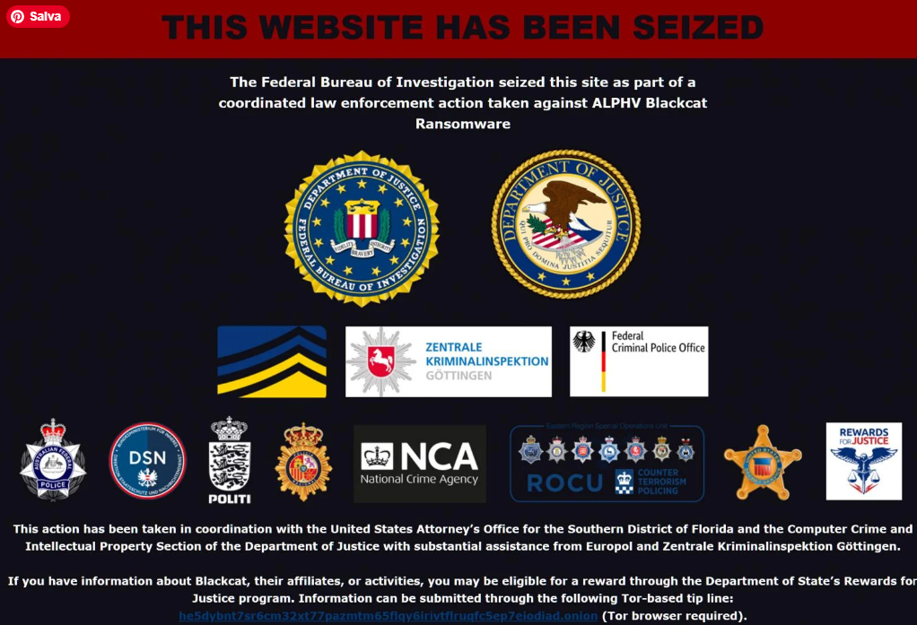FBI claims to have dismantled AlphV/Blackcat ransomware operation, but the group denies it