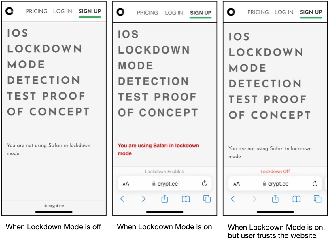 Experts demonstrate a post-exploitation tampering technique to display Fake Lockdown mode