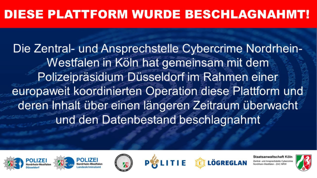 Police seized Crimemarket, the largest German-speaking cybercrime marketplace