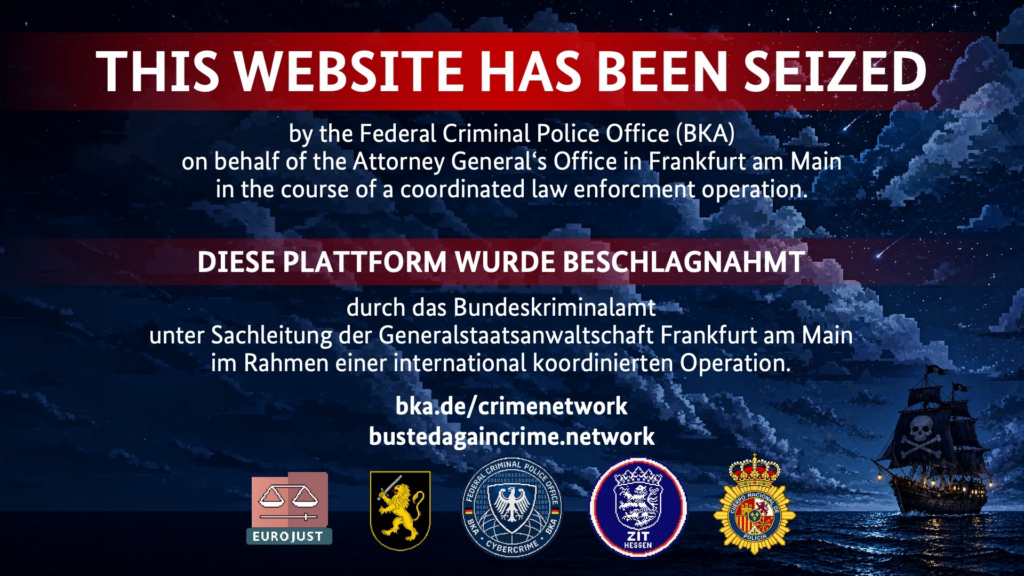 Crimenetwork returns after takedown, dismantled again by German authorities? — GLOBAL — ERYU PROJECT